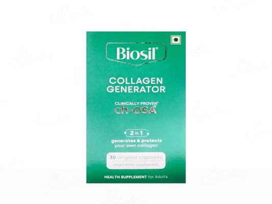 Biosil Collagen Generator Health Supplement Capsule(30 Capsules)