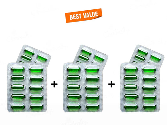 Carbamide Forte Vitamin E 400mg Capsule (3 x 10 Capsules)