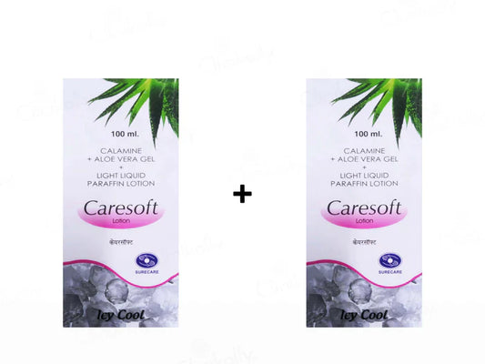 Caresoft Intensive Moisturizing Lotion(2 x 100 ml)