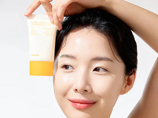 Celimax Pore + Dark Spot Brightening Care Sunscreen SPF 50+ PA++++ ( 50 ML )
