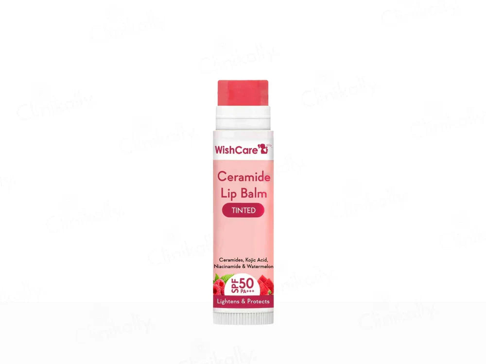 WishCare Ceramide Lip Balm - Tinted SPF 50 PA+++ ( 5 GM )