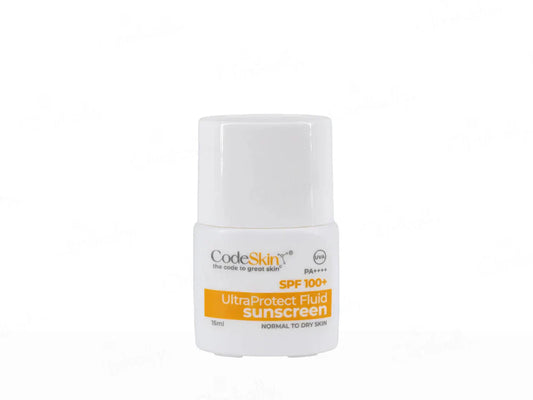CodeSkin UltraProtect Fluid Sunscreen SPF 100+ PA++++ ( 15 ML )