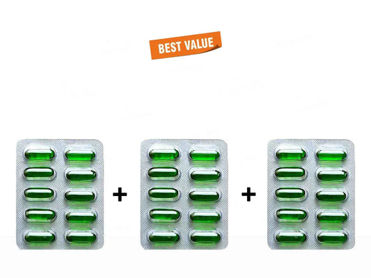 Carbamide Forte Vitamin E 400mg Capsule (3 x 10 Capsules)