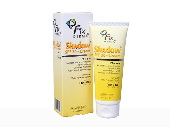 Fixderma Shadow SPF 30+ PA+++ Cream (75 GM)