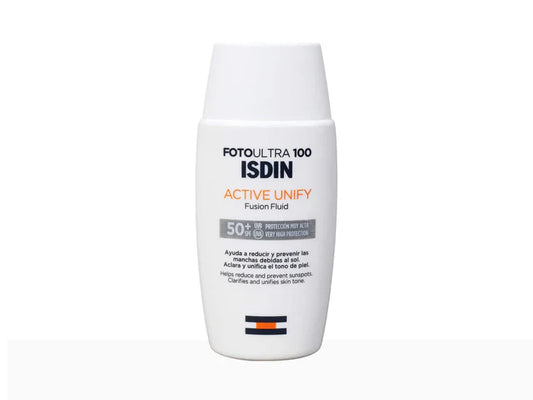ISDIN Fotoultra 100 Active Unify Fusion Fluid Sunscreen SPF 50+(50ml)