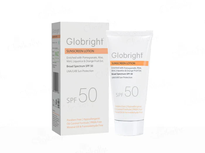 Globright Sunscreen Lotion SPF 50(50 ml)