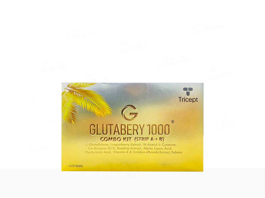 Tricept Glutabery 1000 Combo Kit(1 Kit)
