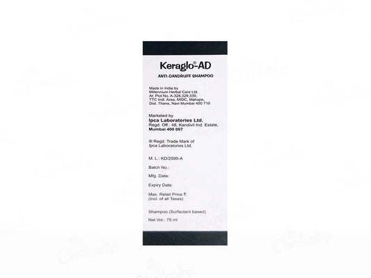 IPCA Keraglo-AD Anti-Dandruff Shampoo (75ML)