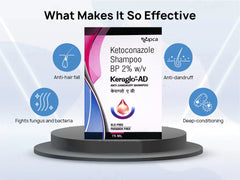 IPCA Keraglo-AD Anti-Dandruff Shampoo (75ML)