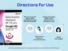 IPCA Keraglo-AD Anti-Dandruff Shampoo (75ML)