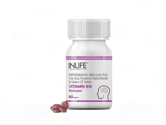 Inlife Nurospan Vitamin B12 Tablet(60 Tablets)