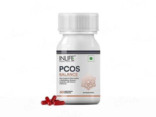 Inlife PCOS Balance Nutraceutical Vegetarian Capsule For Women(60 Capsules)