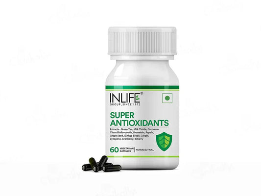 Inlife Super Antioxidants Nutraceutical Vegetarian Capsule(60 Capsules)
