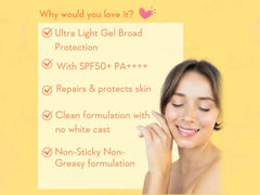 WishCare Invisible Gel Sunscreen SPF 50+ PA++++ ( 50 GM )