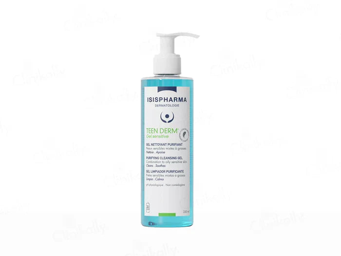 Isispharma Teen Derm Sensitive Purifying Cleansing Gel(250 ml)