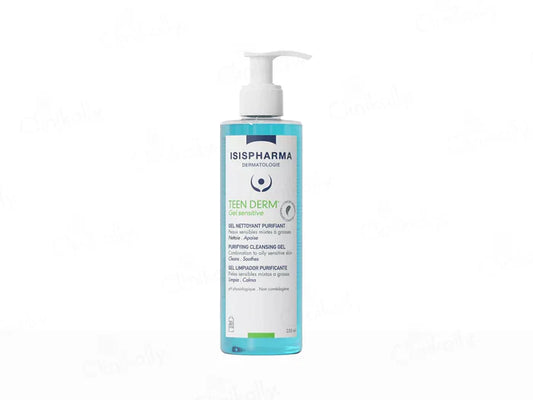 Isispharma Teen Derm Sensitive Purifying Cleansing Gel(250 ml)