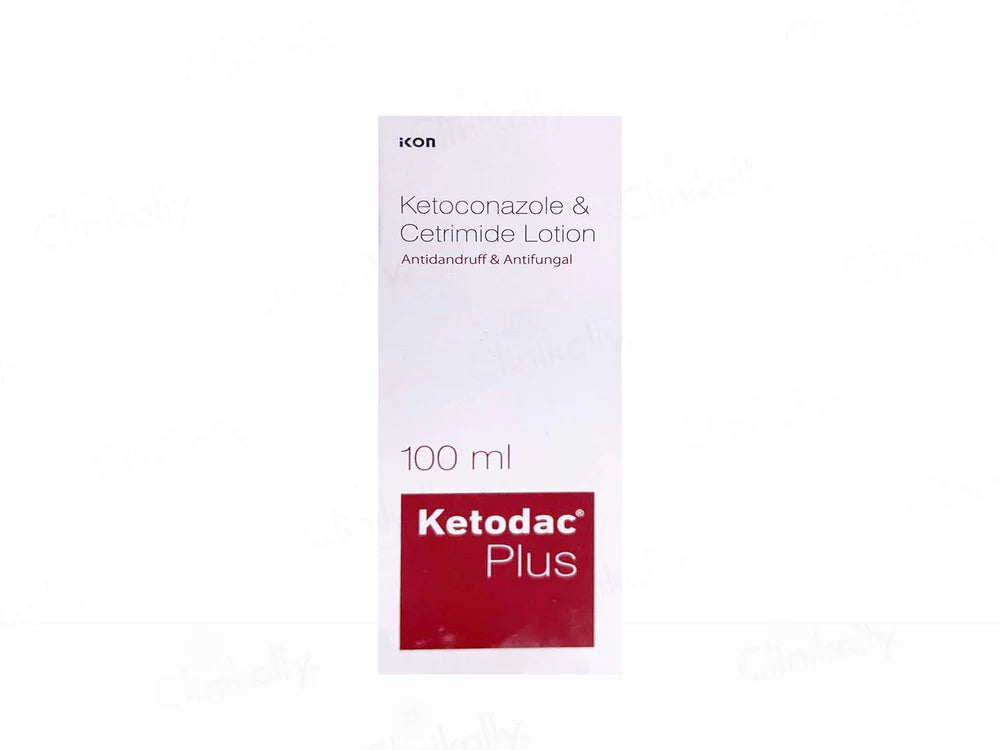 Ketodac Plus Anti Dandruff & Anti-Fungal Lotion (100 ML)