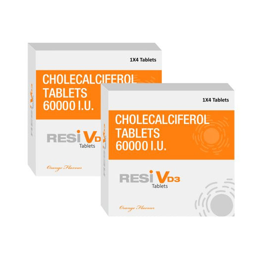 Resi VD3 Tablets (1×4) – Pack of 2