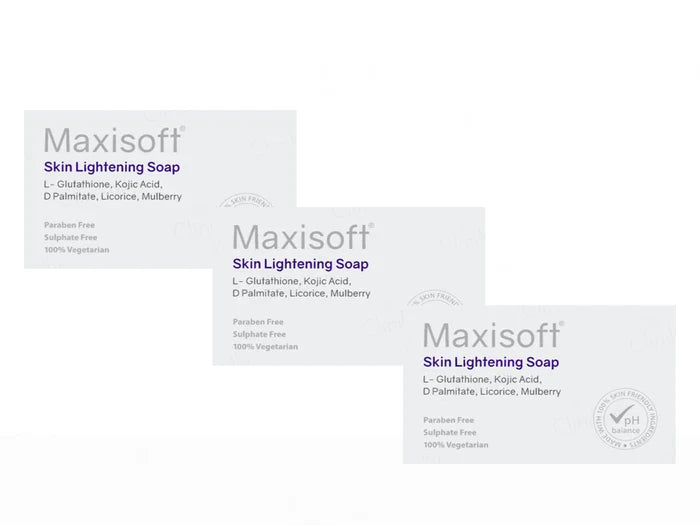Maxisoft Skin Lightening Soap(3 x 75 gm)