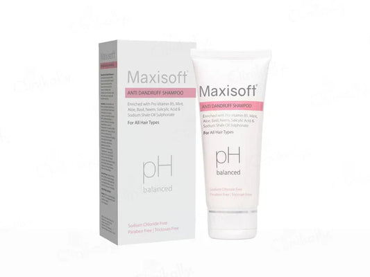 Maxisoft pH Balanced Anti Dandruff Shampoo(100 ml)