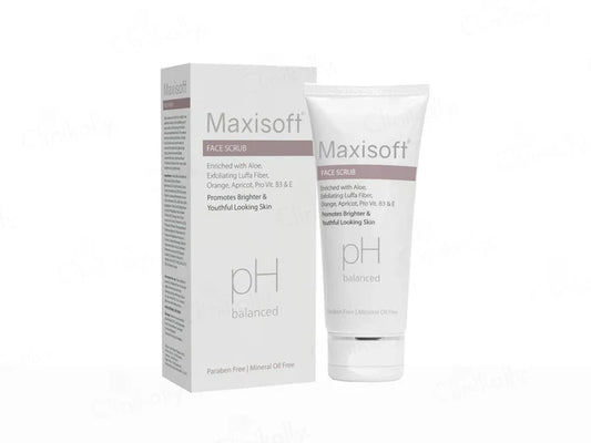 Maxisoft pH Balanced Face Scrub(100 gm)
