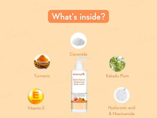 WishCare Multi-Vitamin Brightening Body Lotion ( 200 ML )