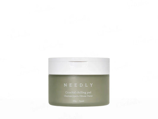 Needly Cicachid Chilling Facial Toner Pads ( 70 PADS )