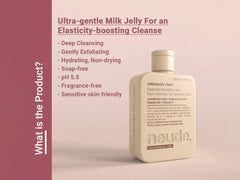 Neude Jelliciously Clean Elasticity Boosting Jelly Face Cleanser For Sensitive Skin ( 100 ML )