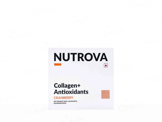 Nutrova Collagen+ Antioxidants ( 30 Sachets Cranberry)