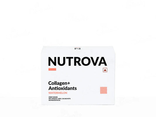 Nutrova Collagen+ Antioxidants(30 Sachets Watermelon)
