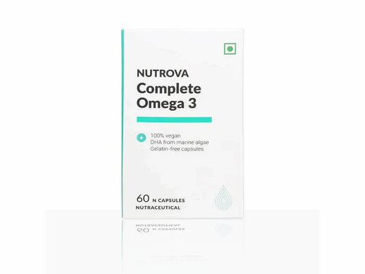 Nutrova Complete Omega 3 Capsule (60 Capsules)