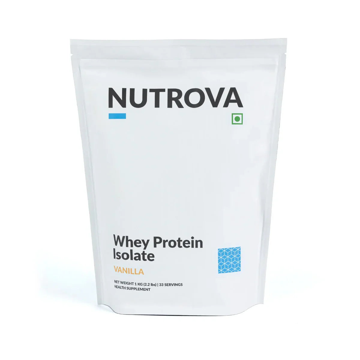 Nutrova Whey Protein Isolate (Vanilla)(1KG)