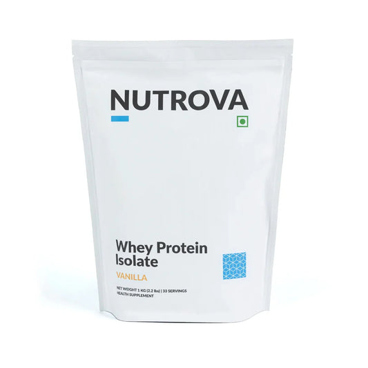 Nutrova Whey Protein Isolate (Vanilla)(1KG)
