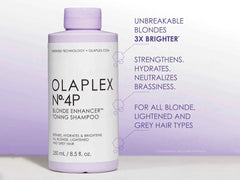 Olaplex No. 4P Blonde Enhancer Toning Shampoo ( 250 ML )