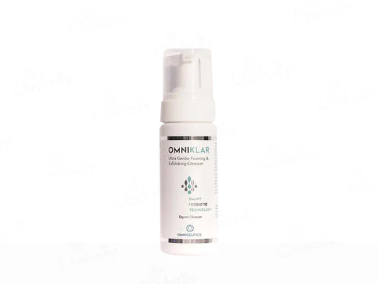 Omniklar Ultra Gentle Foaming & Exfoliating Cleanser ( 100 ML )
