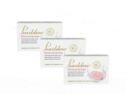 Pearldew Moisturizing Soap(3 x 75 gm)