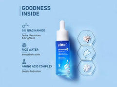 Plum 5% Niacinamide Face Serum With Rice Water & Amino Acid Complex ( 30 ML )