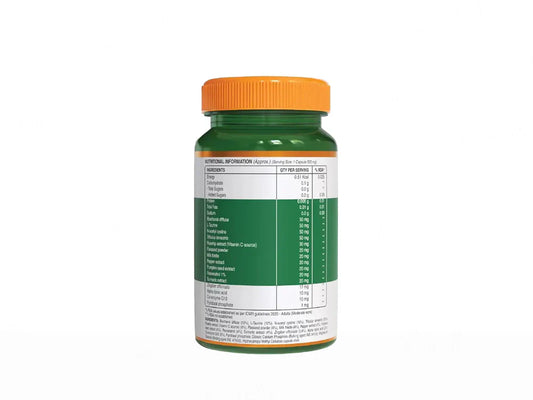 Pure Nutrition Kidney Detox Turmeric & Vitamin C Veg Capsule ( 60 Capsules )