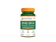 Pure Nutrition Zinc-ZMA, Magnesium + Vitamin B6 Veg Tablet ( 120 Tablets )
