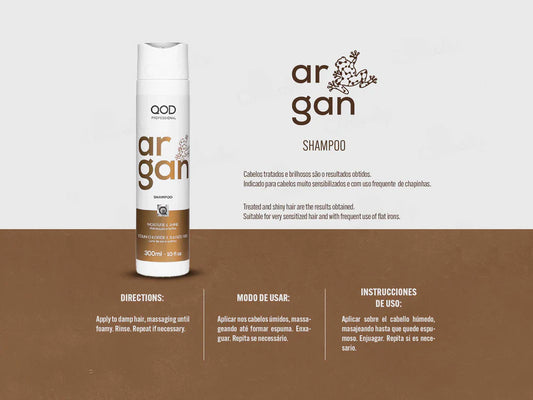 QOD Professional Argan Shampoo ( 300 ML )