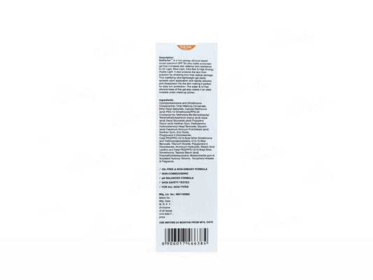 SolFactor Silicon Ultra Matte Sunscreen Gel SPF 50 PA+++ ( 50 ML )
