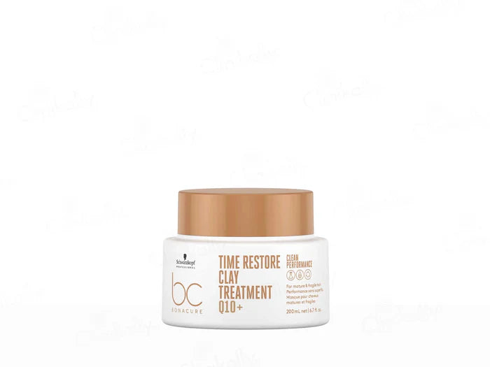 Schwarzkopf Professional BC Bonacure Q10+ Time Restore Clay Treatment(200 ml)