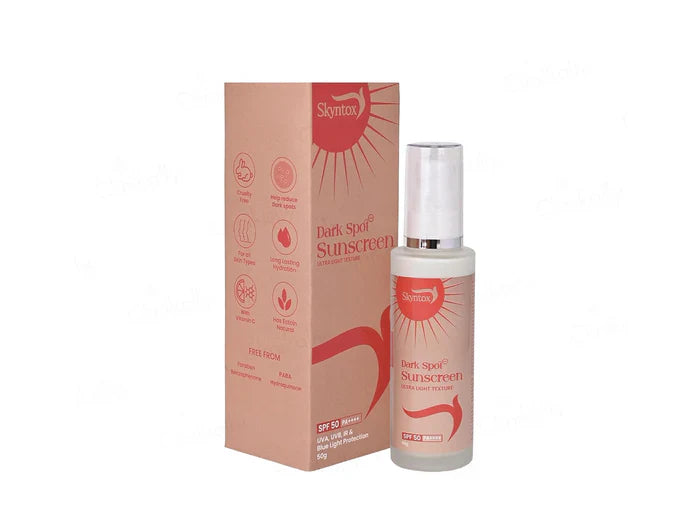 Skyntox Dark Spot Ultra Light Texture Sunscreen SPF 50 PA++++(50 gm)
