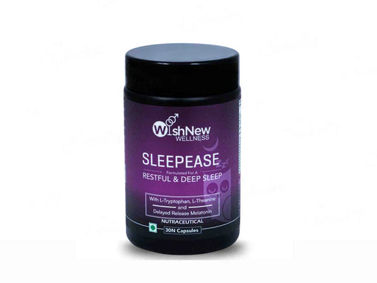 WishNew Wellness Sleepease Restful & Deep Sleep Capsule(30 Capsules)
