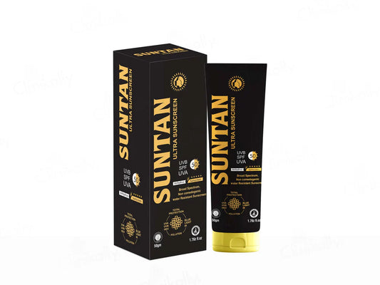Suntan Ultra Water Resistant Sunscreen SPF 50 ( 50 GM )