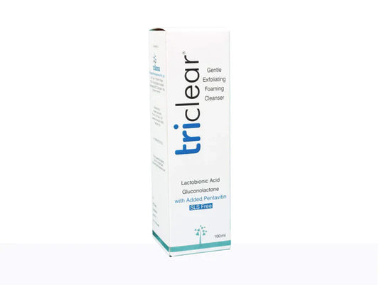 Triclear Gentle Exfoliating Foaming Cleanser (100 ML)
