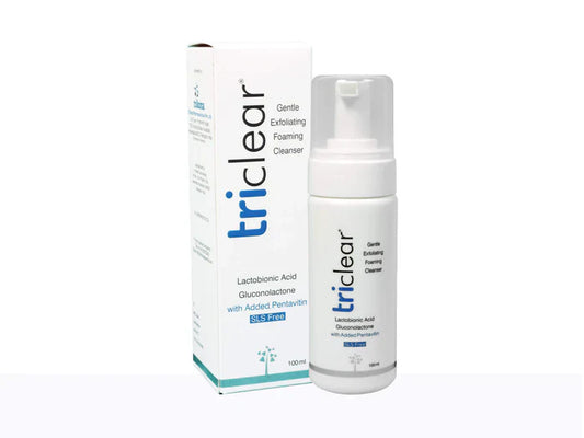 Triclear Gentle Exfoliating Foaming Cleanser (100 ML)