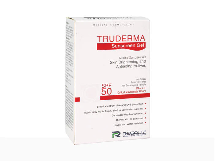 Truderma Sunscreen Gel SPF 50 PA+++ ( 50 ML)