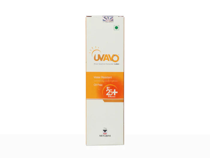 UVAVO Broad Spectrum Sunscreen Lotion SPF 25+ PA+++ ( 30 GM )
