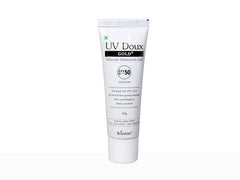 UV Doux Gold Silicone Sunscreen Gel SPF 50 PA+++ ( 50 GM )